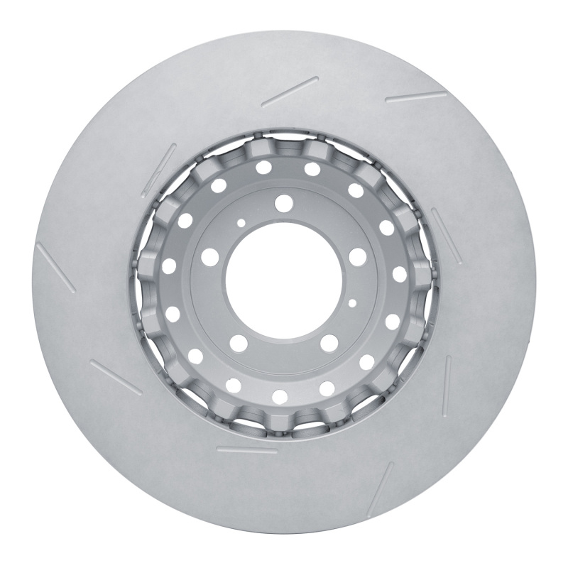 Porsche Panamera Brake Rotor (1) - Front Right - R1 Concepts - Slotted Carbon Alloy GeoMET - `10-`16